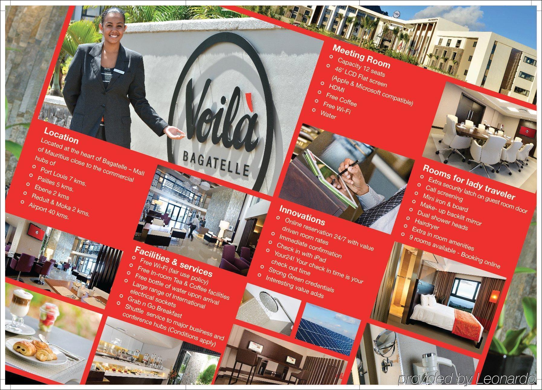 Voila Bagatelle Otel Moka Dış mekan fotoğraf